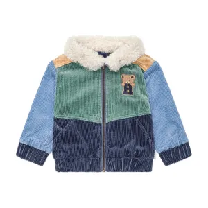 Midnight Colour Block Cord Jacket