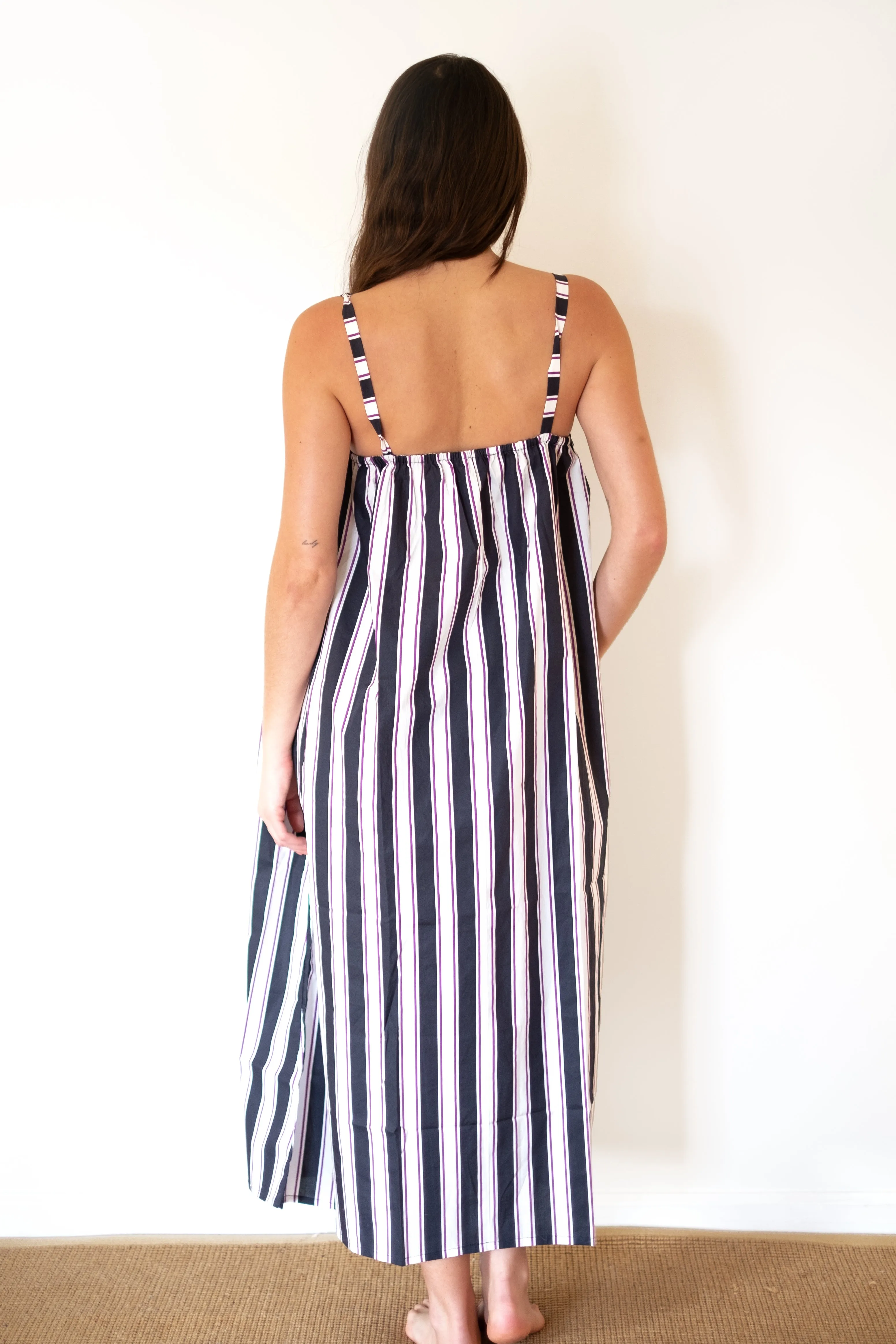 MIKOH Swim Inez Maxi Dress - Cabana Stripe