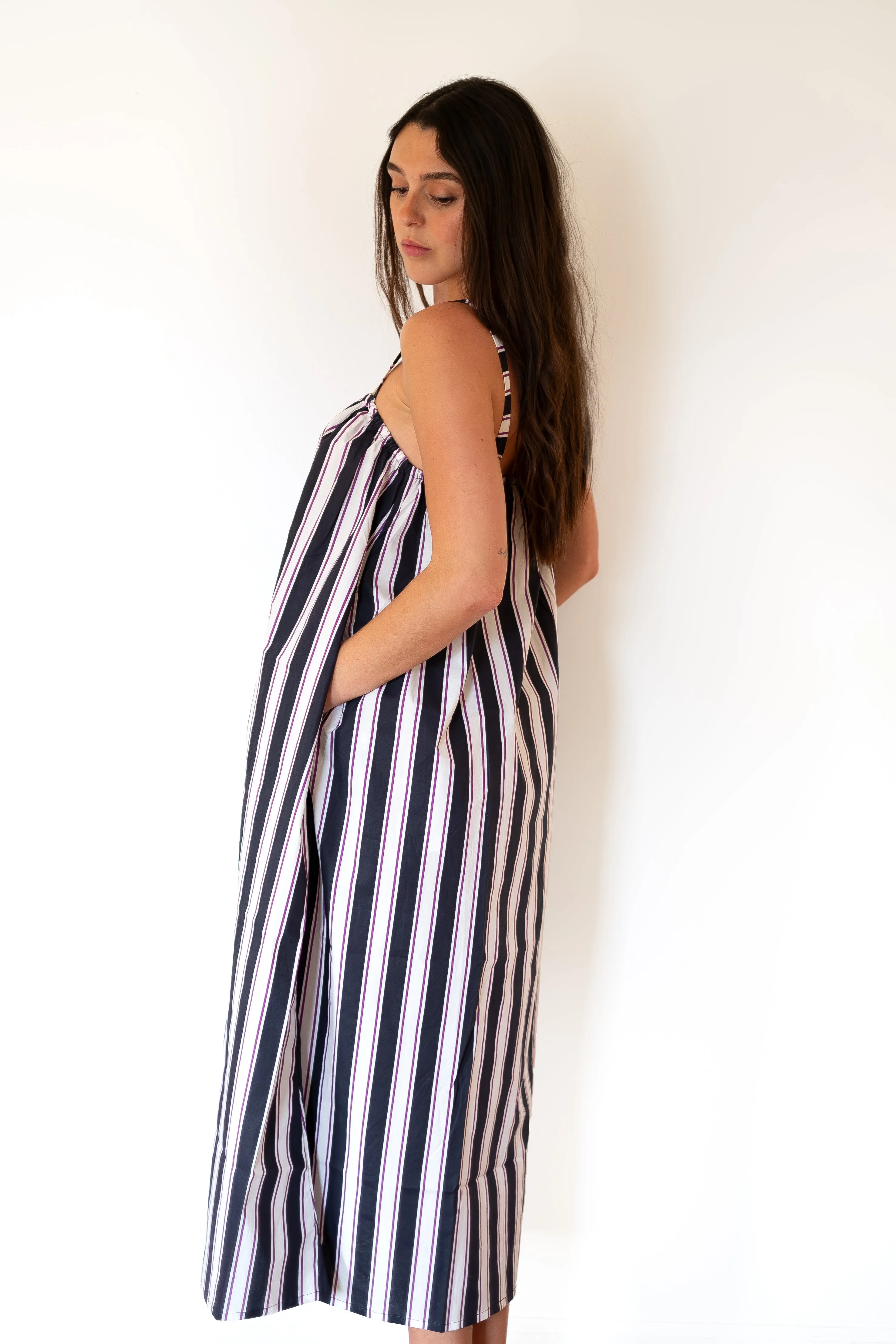 MIKOH Swim Inez Maxi Dress - Cabana Stripe
