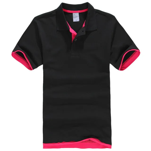 MISNIKI Brand 2018 Summer Polo Shirt Men Short Sleeve Breathable Cotton Casual Short Sleeve Mens Polo Shirts Lovers Women Polo