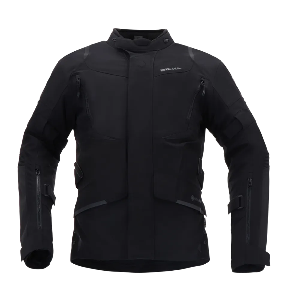 Moto Jacket Richa Cyclone 2 Gore-Tex Jacket, Black
