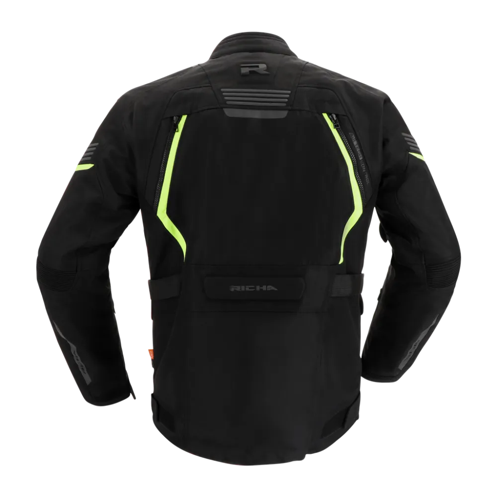 Motorcycle Jacket Richa Phantom 3, Black/Yellow