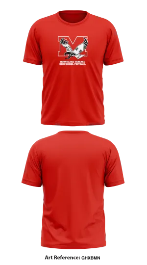 Mountlake Terrace High School Football Core Men's SS Performance Tee - GHXBmn