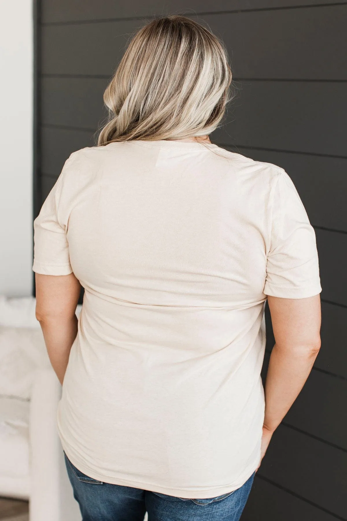 My Pride & Joy "Mama" Graphic Tee- Light Tan