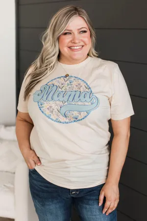 My Pride & Joy "Mama" Graphic Tee- Light Tan