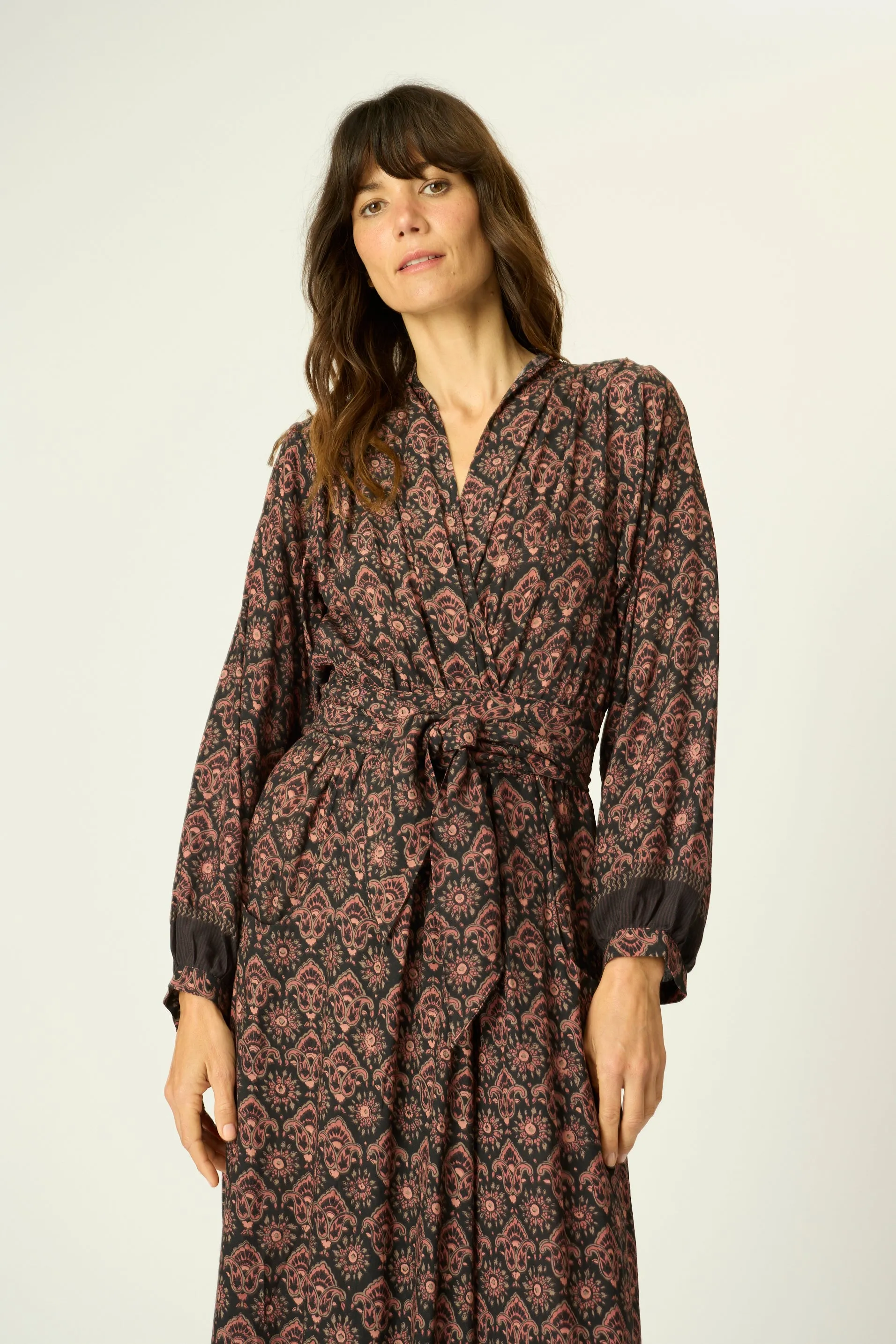 NICO L/S MAXI WITH SASH