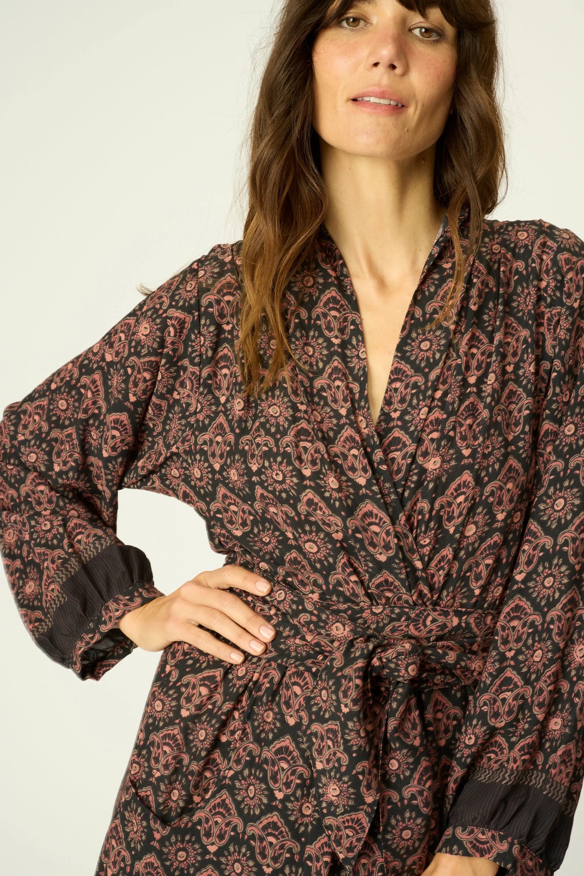 NICO L/S MAXI WITH SASH