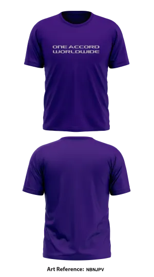 One Accord Worldwide Store 1 Core Men's SS Performance Tee - nBNJPv