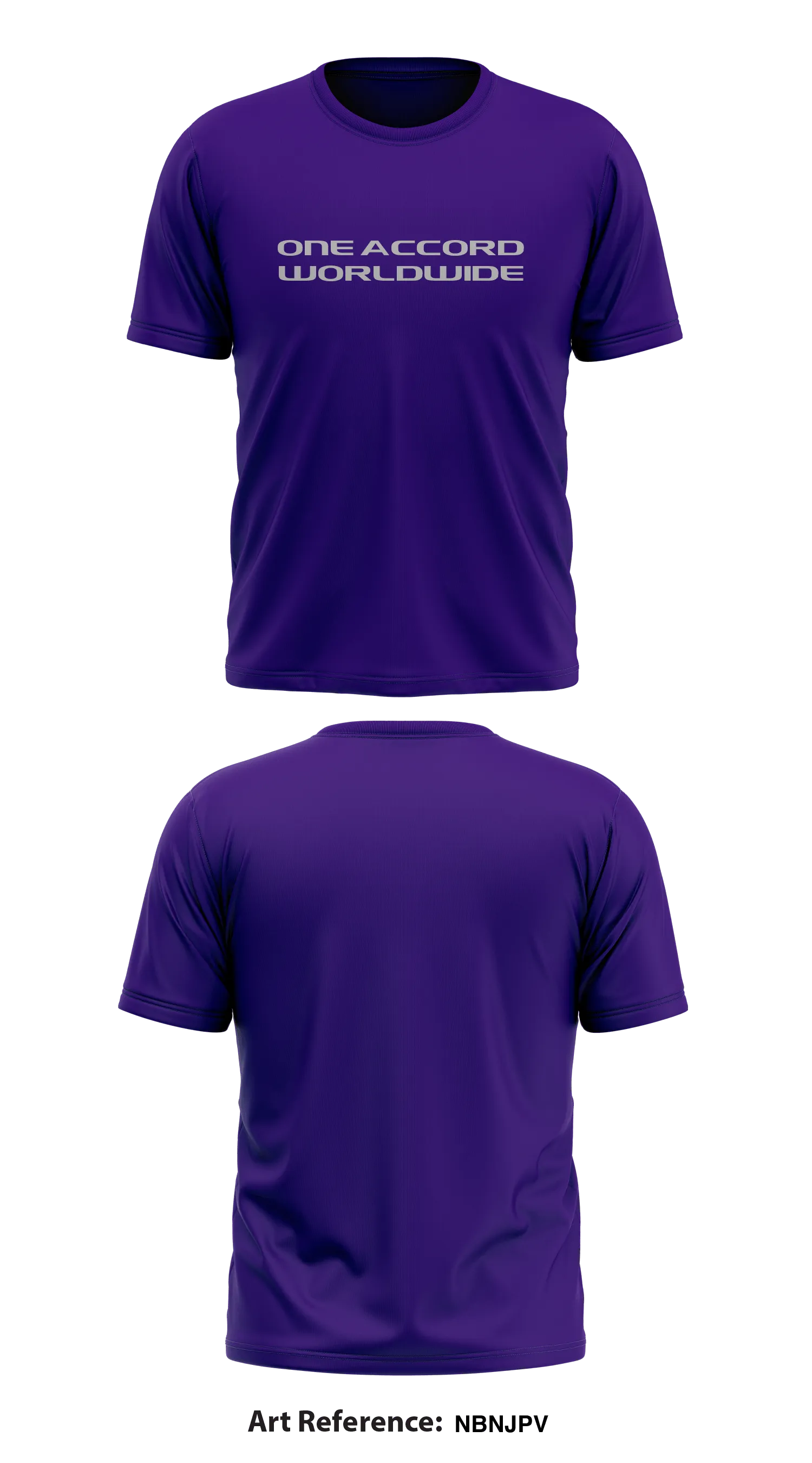 One Accord Worldwide Store 1 Core Men's SS Performance Tee - nBNJPv