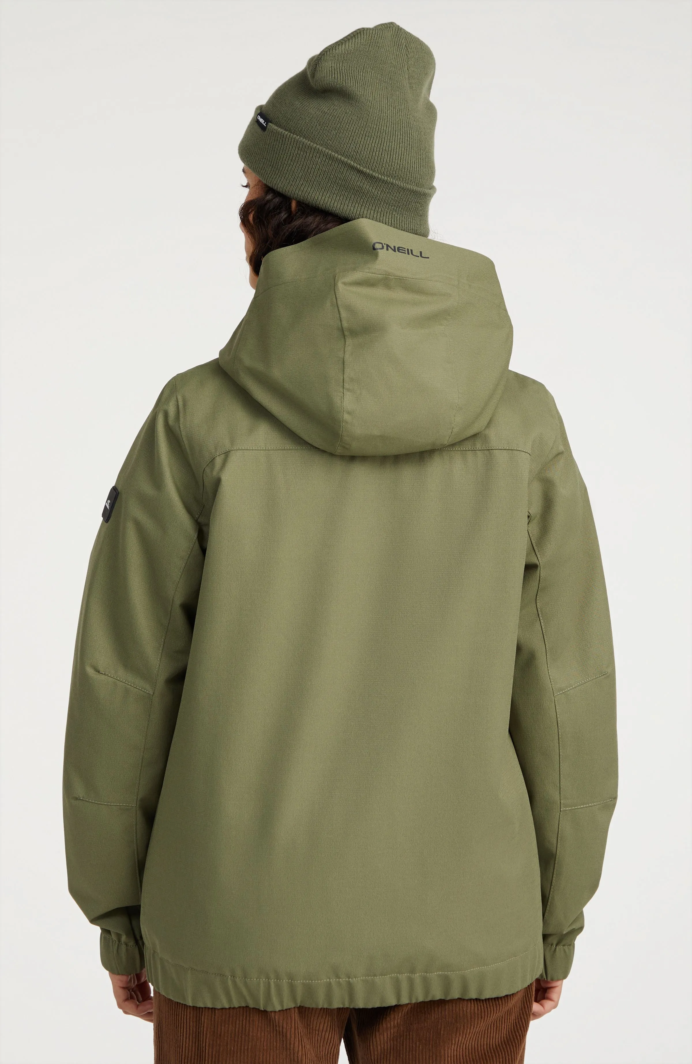 O'Neill TRVLR Series Ecto Shell-Jacke | Deep Lichen Green