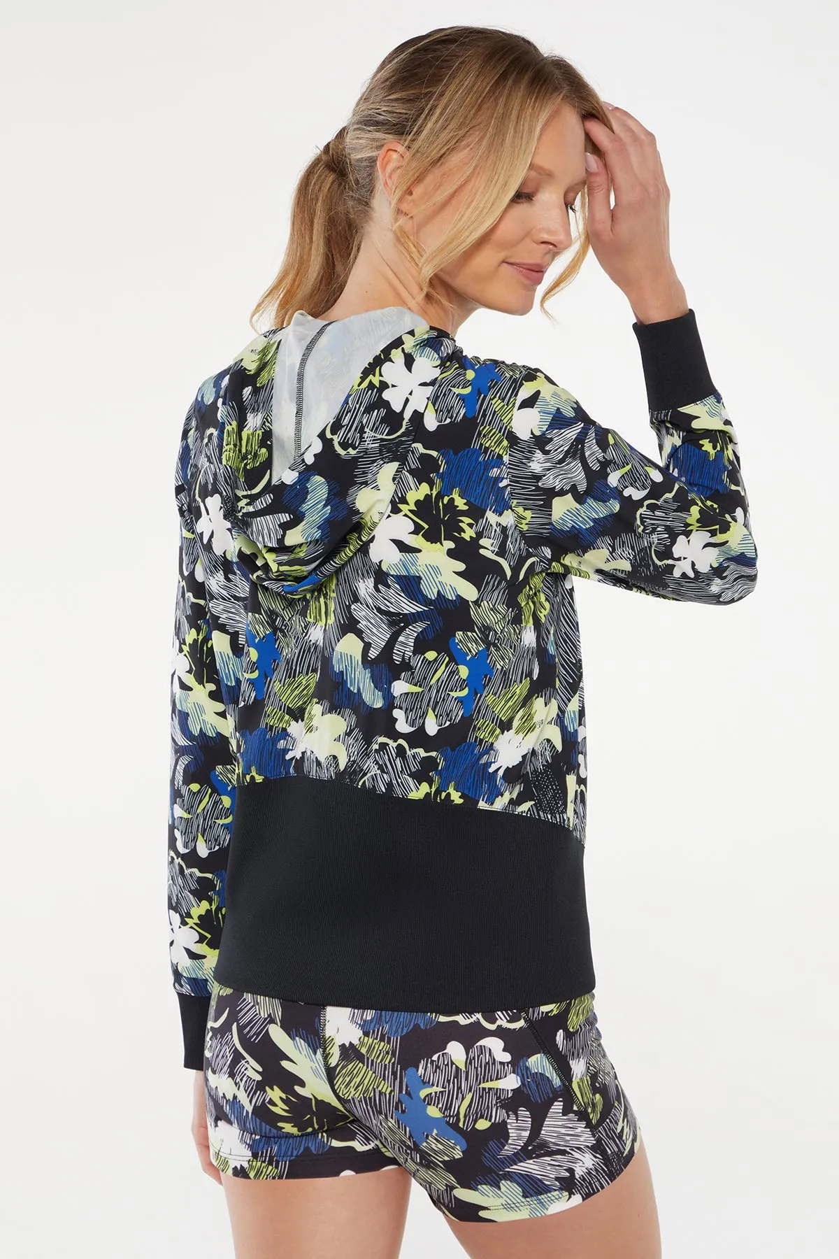 Paige Jacket (Surf The Web Seismic Floral)
