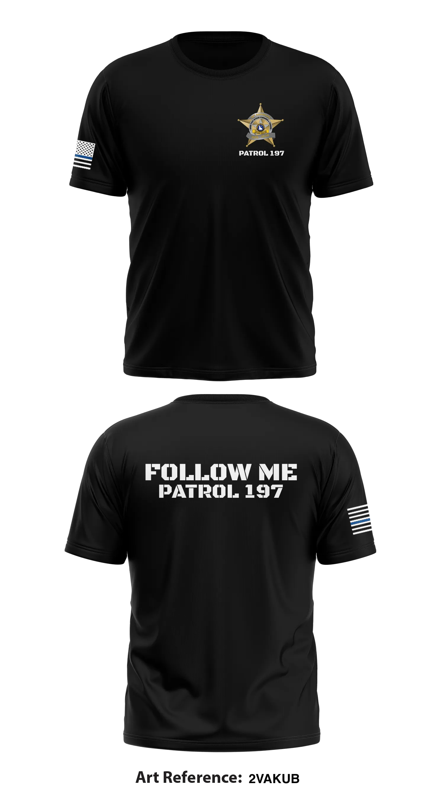 Patrol 197 Store 1 Core Men's SS Performance Tee - 2VAKuB
