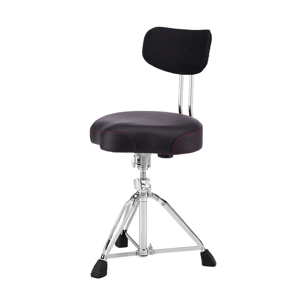 Pearl Throne Saddle Style Multi-Core Foam Cushion w/ Detachable Back Rest