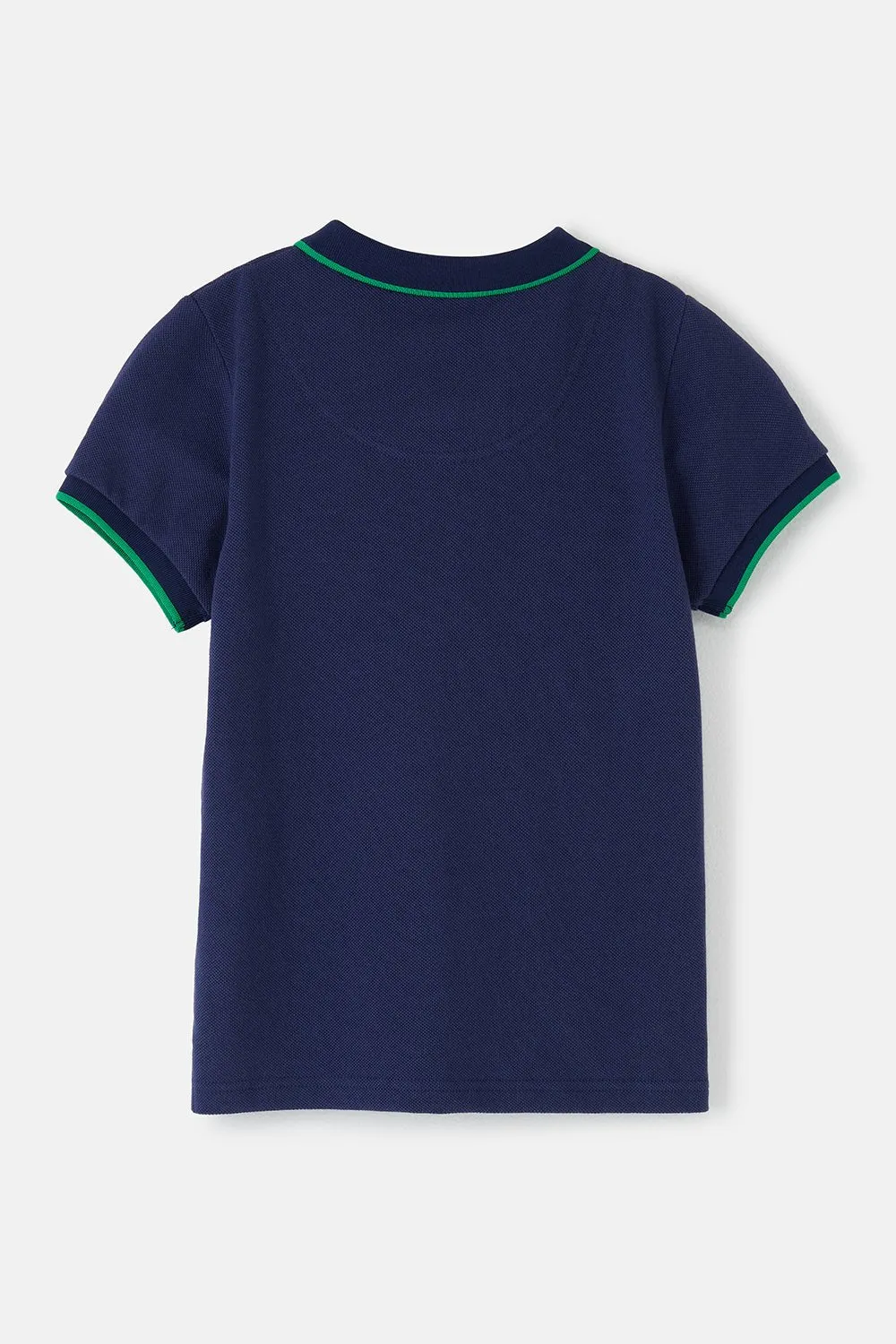Pier Short Sleeve Polo Shirt - Green Tractor