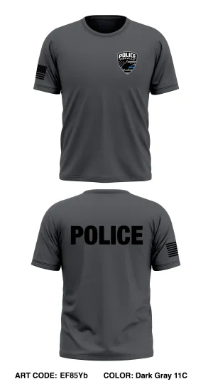 Pineville Police Department Core Men's SS Performance Tee - EF85Yb