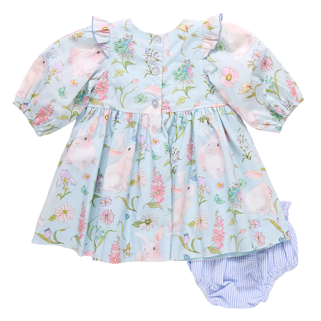 Pink Chicken Baby Girls Brooke Dress Set - Botanical Bunnies