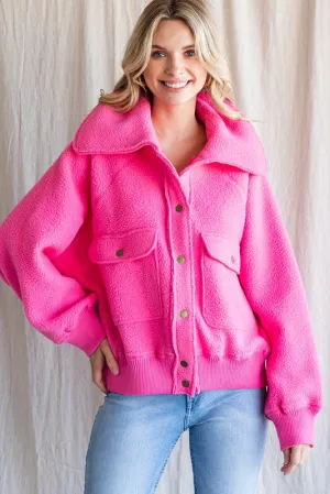 Pinked Out Fleece Jacket