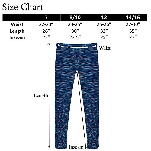 Popular Girls Buttery Soft Ankle Legging - 2 Pack