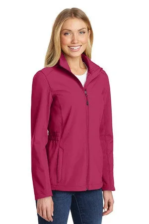 Port Authority® Ladies Cinch-Waist Soft Shell Jacket. L334