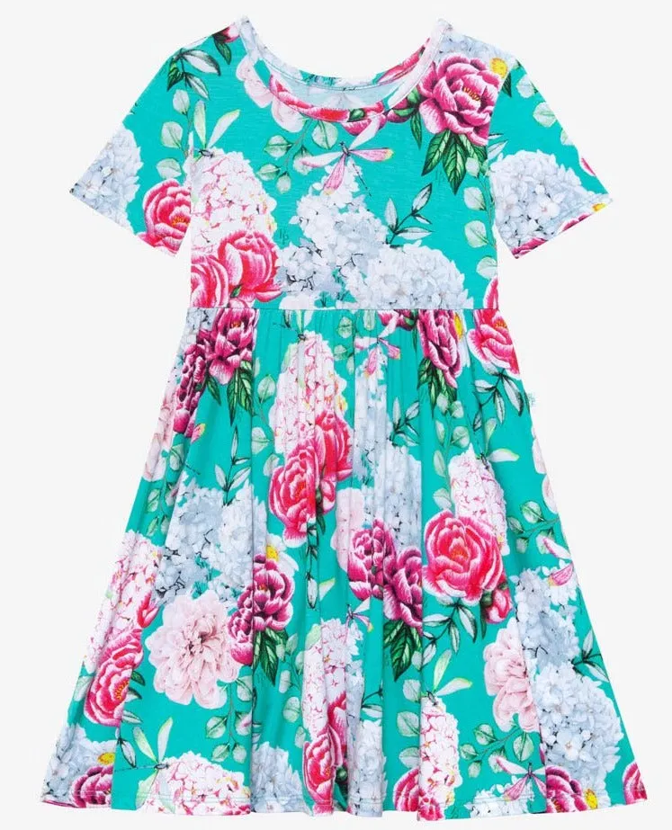Posh Peanut Eloise S/S Basic Twirl Dress