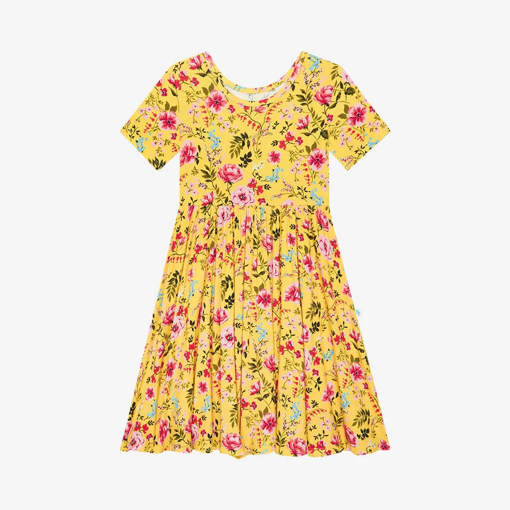 Posh Peanut Kina S/S Basic Twirl Dress