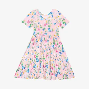 Posh Peanut Nicole S/S Basic Twirl Dress