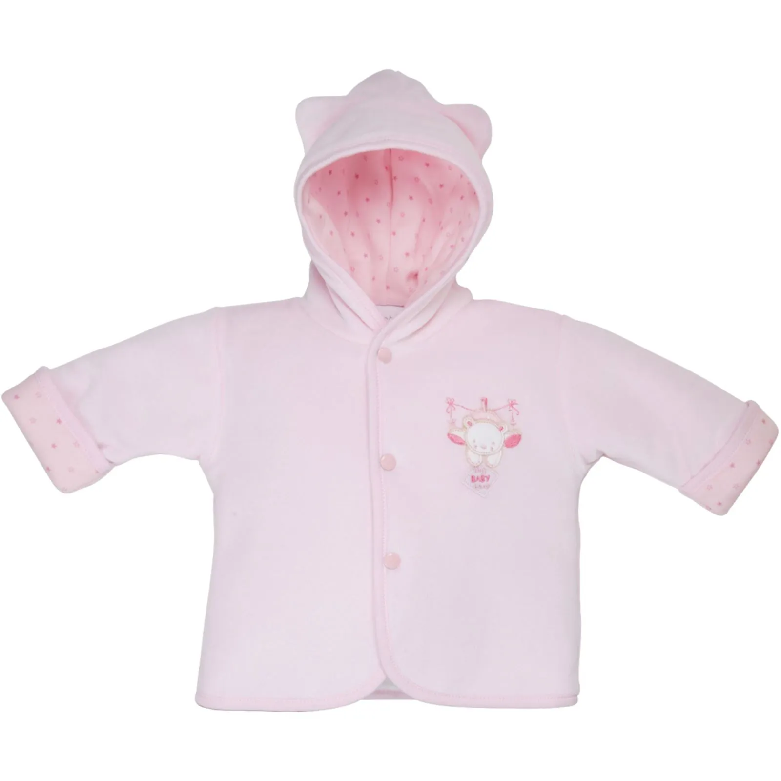 Premature Baby Velour Jacket