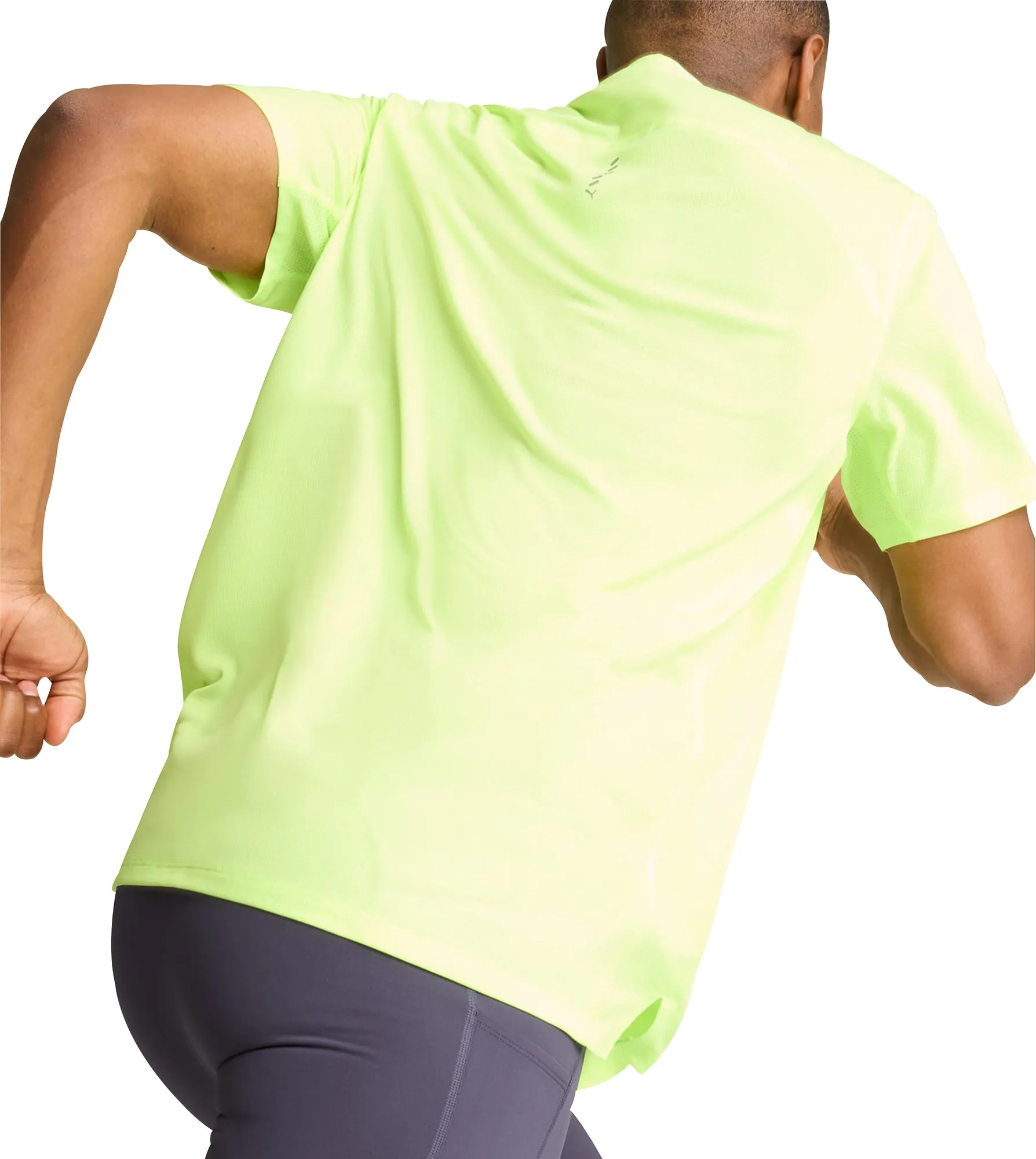 Puma Run Favourite Velocity Short Sleeve Mens Running Top - Green