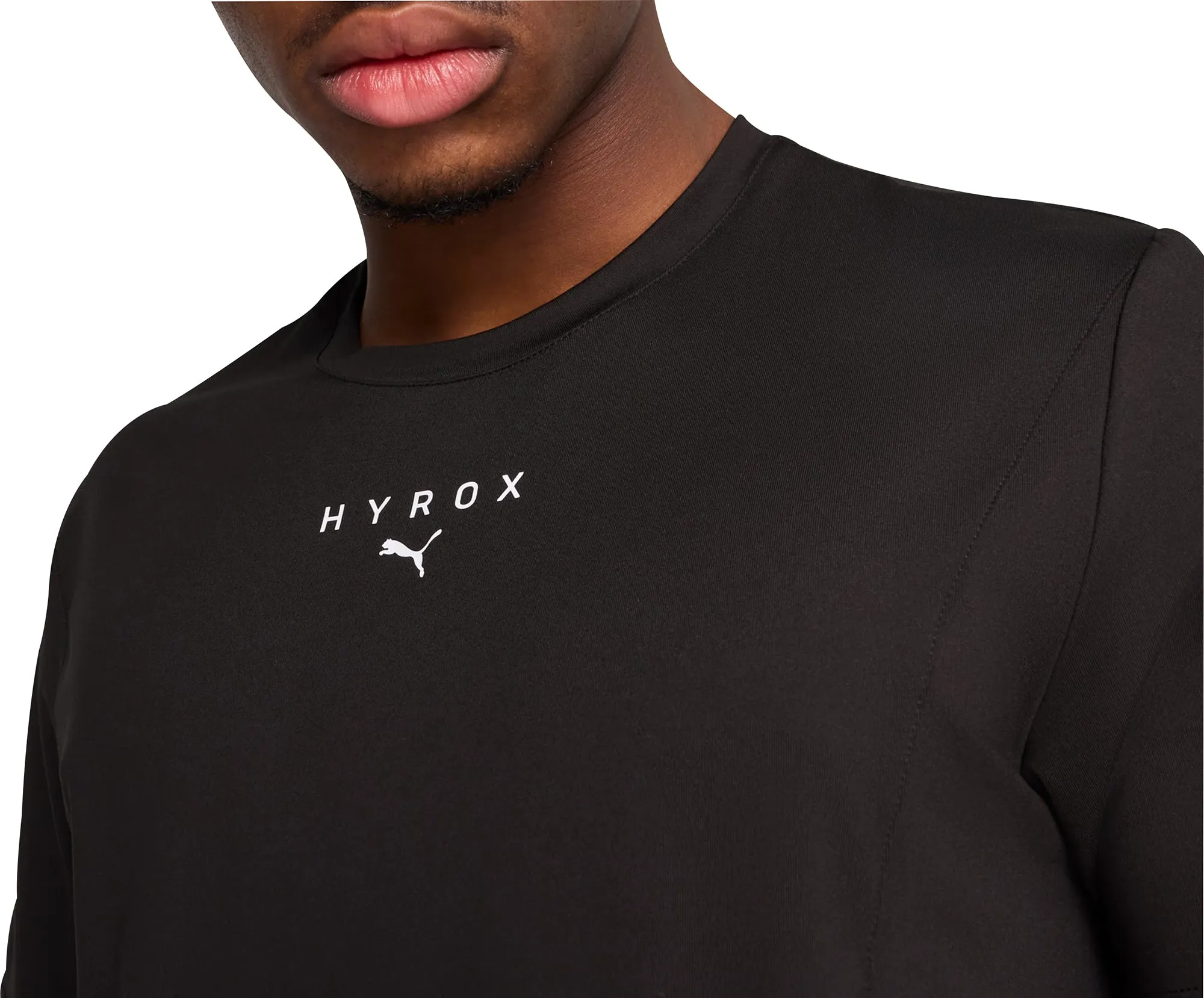 Puma X HYROX Cloudspun Short Sleeve Mens Training Top - Black