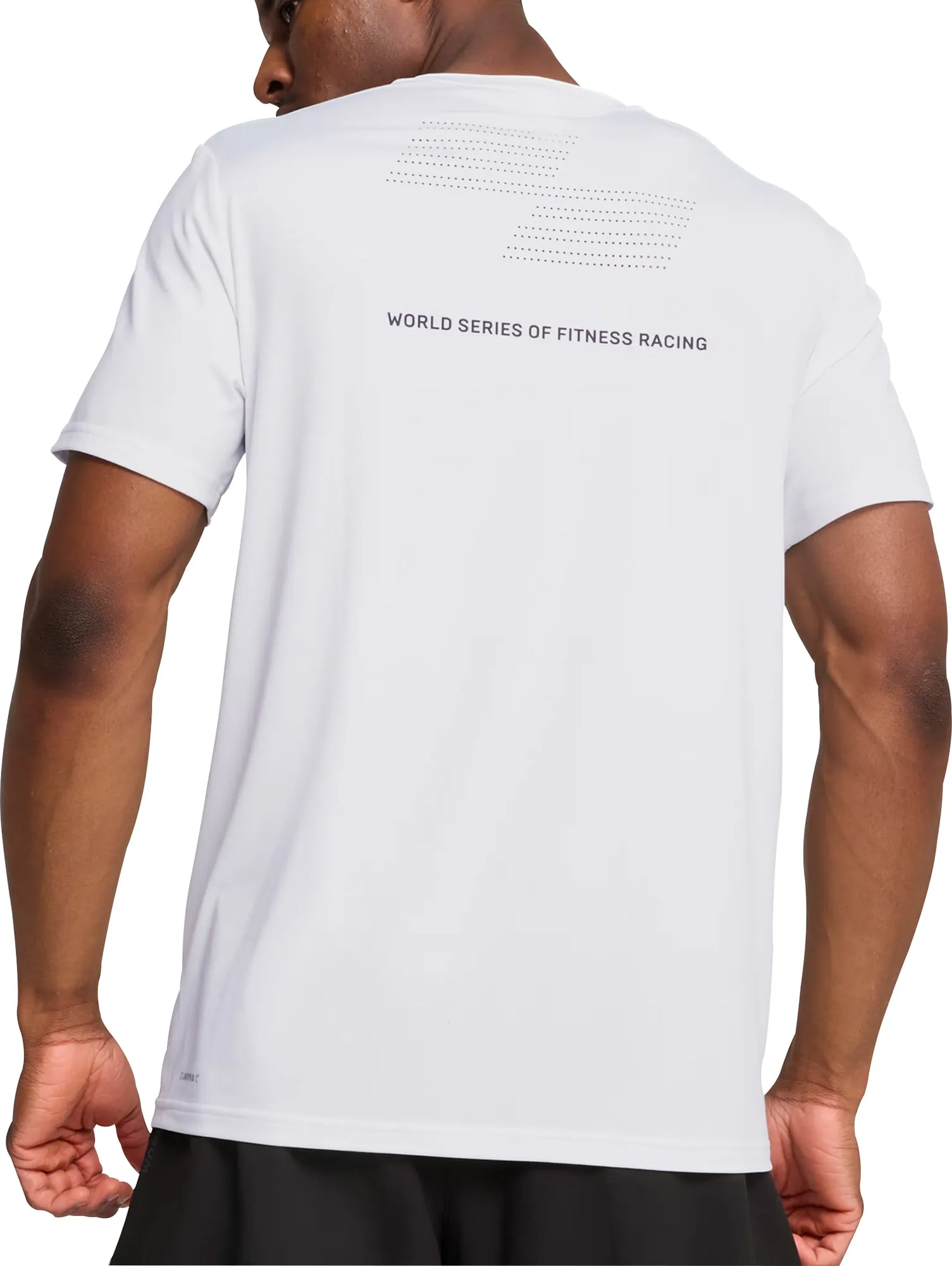 Puma X HYROX Cloudspun Short Sleeve Mens Training Top - White