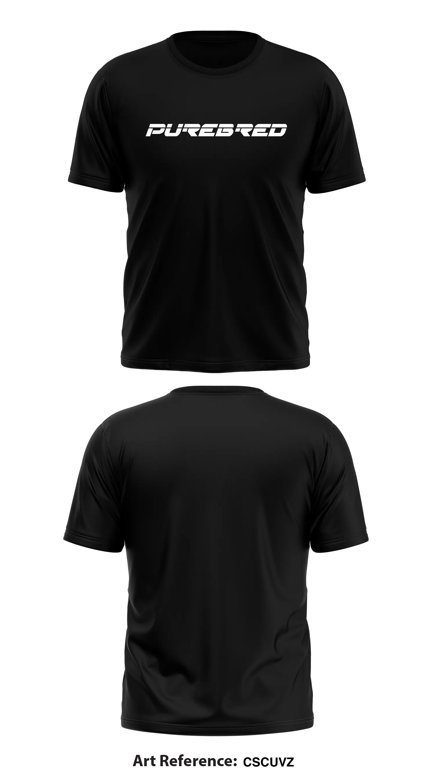 Purebred Store 1 Core Men's SS Performance Tee - CSCUVZ