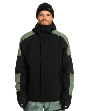 Quiksilver Men's Radicalo Technical Snow Jacket - True Black