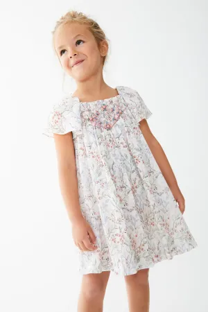 "Eugenie" Floral Smocked Dress