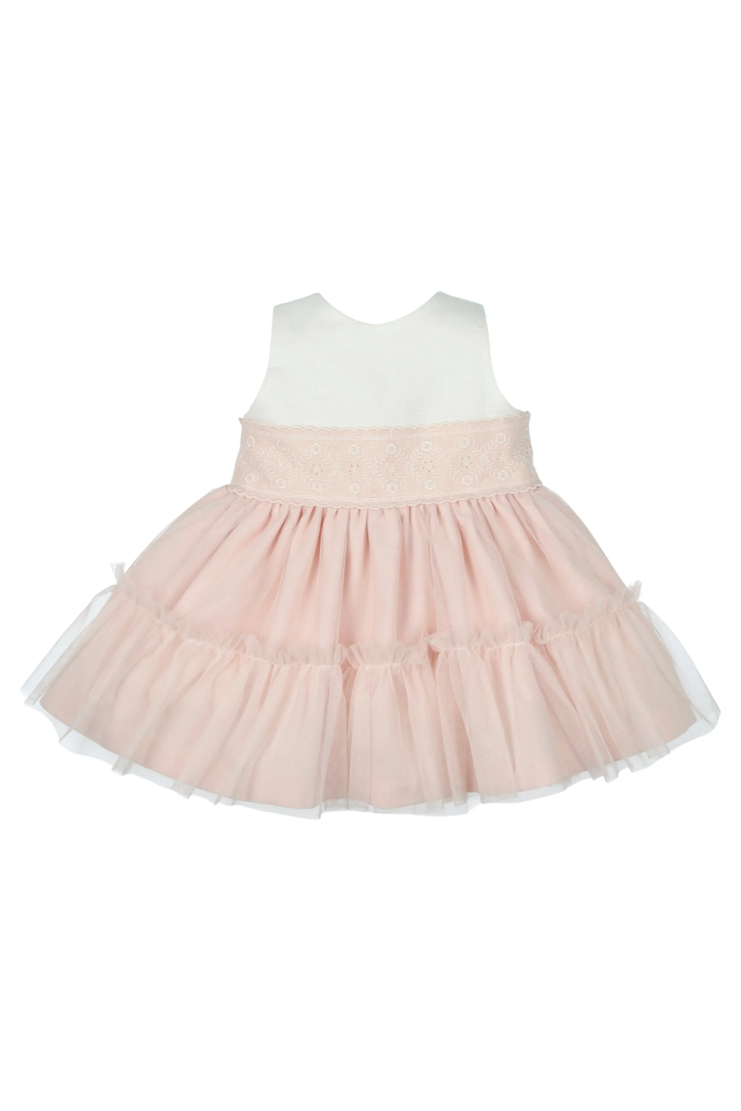 "Nadia" Pale Pink Tulle Dress