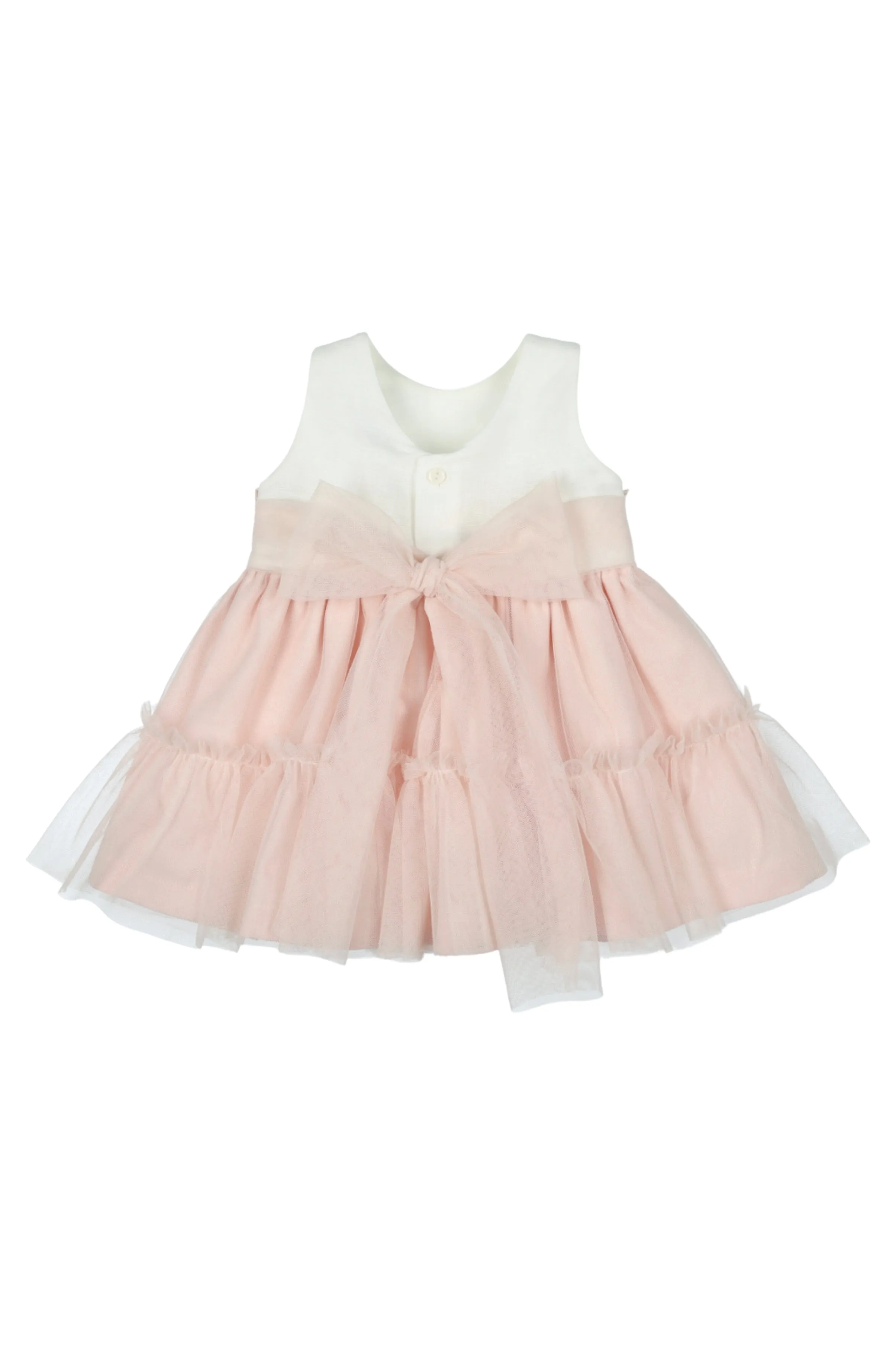 "Nadia" Pale Pink Tulle Dress