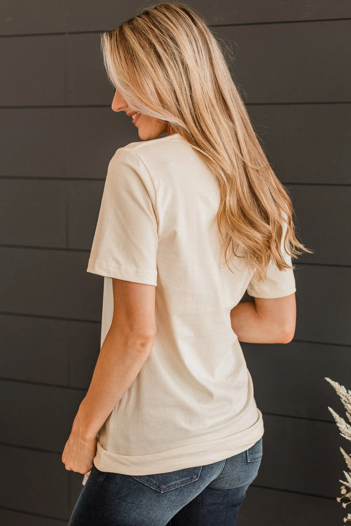 "Pumpkin Season" Graphic Tee- Cream
