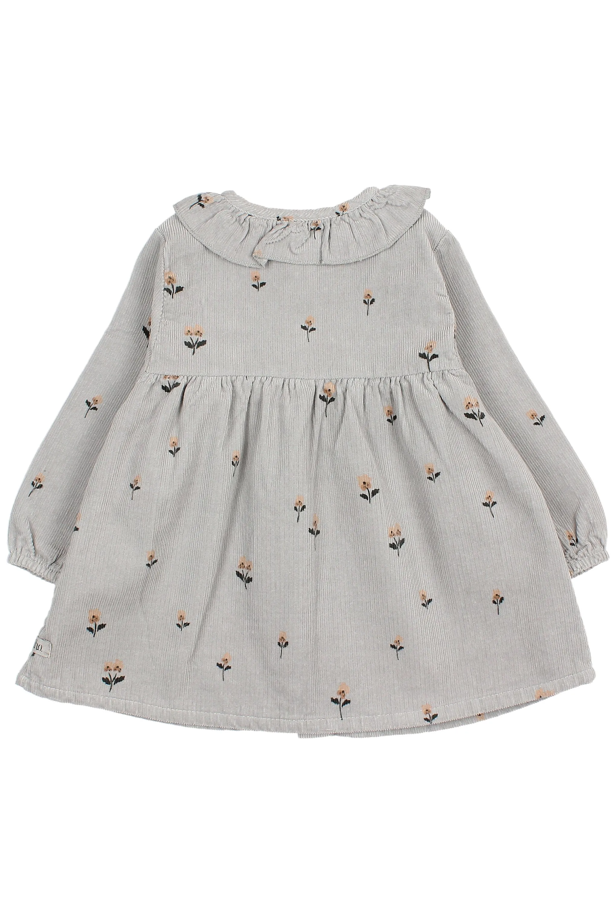 "Romilly" Embroidered Flower Cord Dress (12-24M)