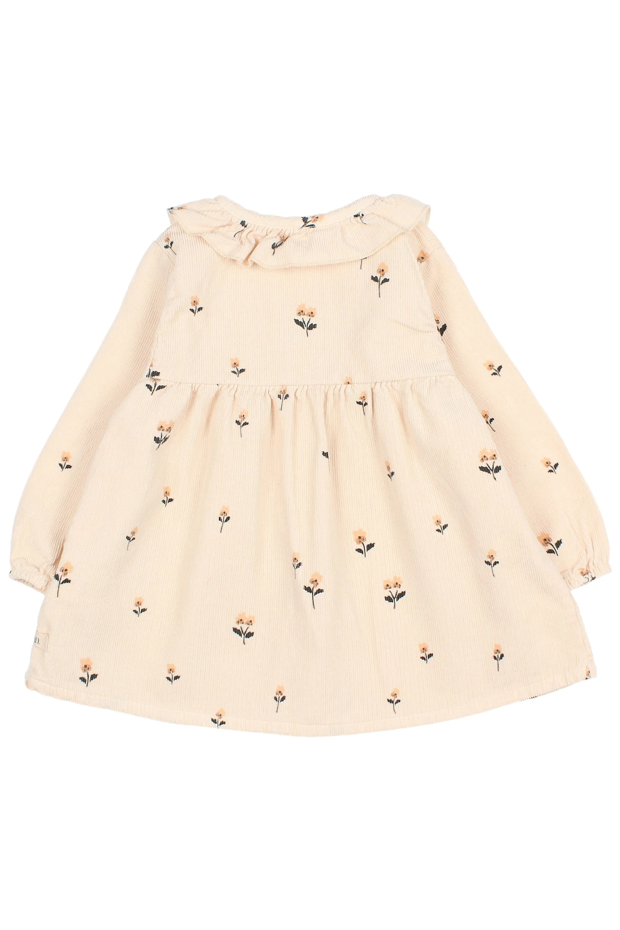 "Romilly" Embroidered Flower Cord Dress (12-24M)