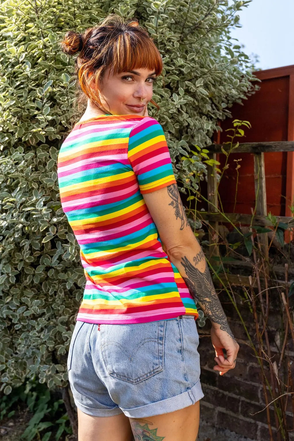 Rachael Rainbow Breastfeeding T-shirt