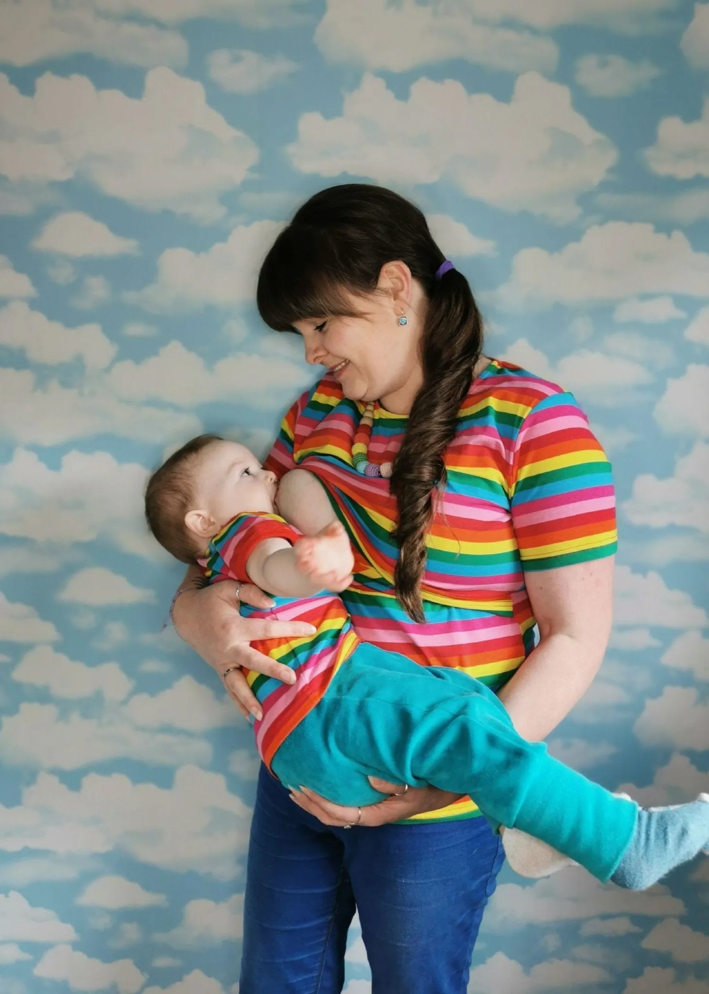 Rachael Rainbow Breastfeeding T-shirt