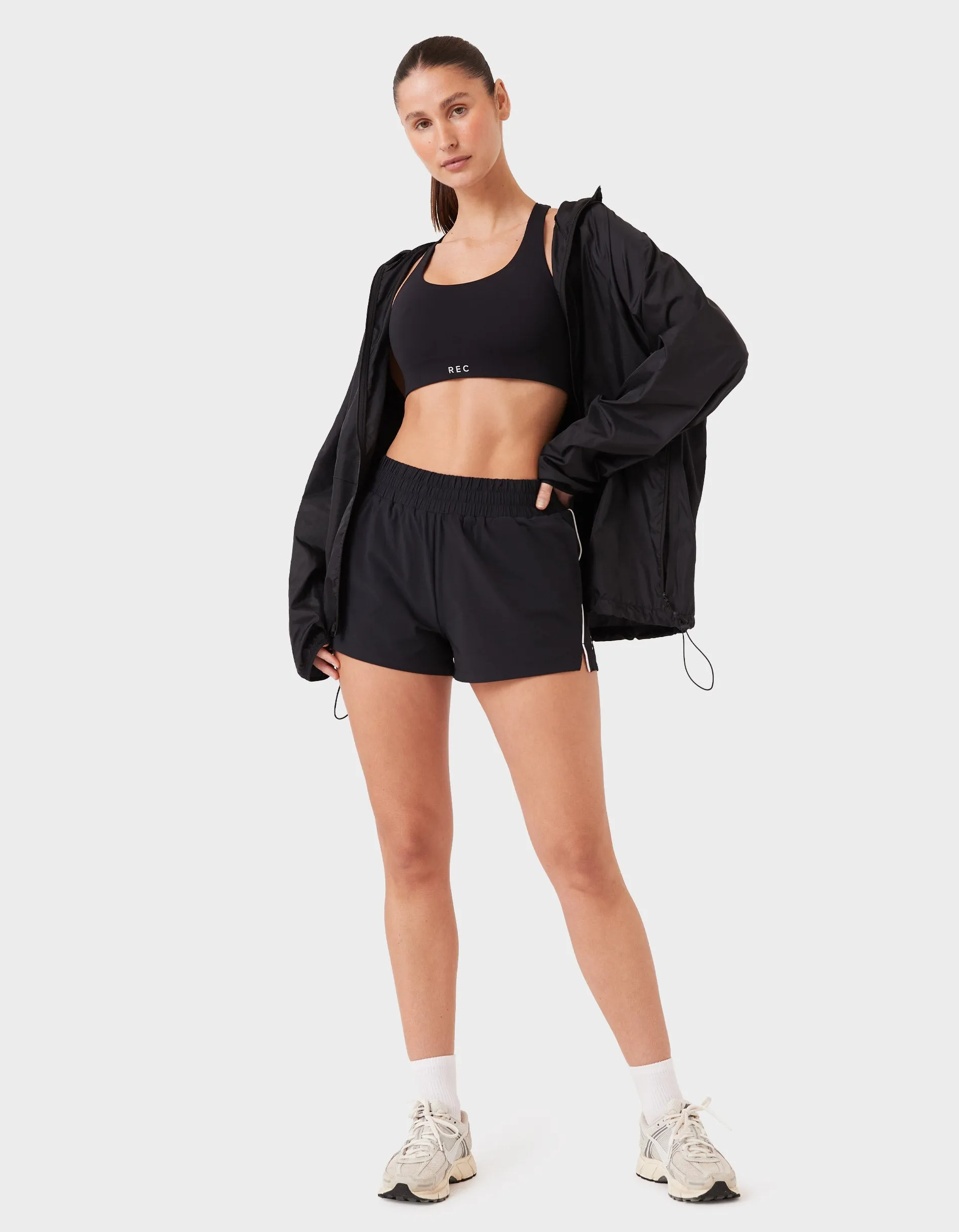 Rec Gen - Exo-Shell Hood Jacket Black