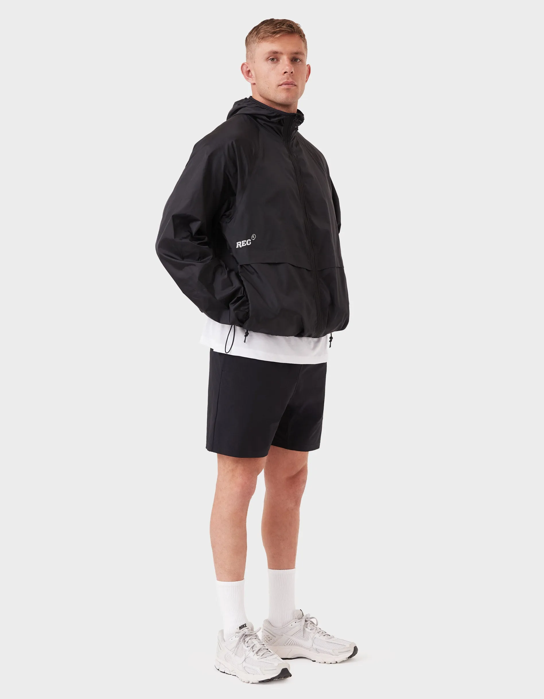 Rec Gen - Exo-Shell Hood Jacket Black