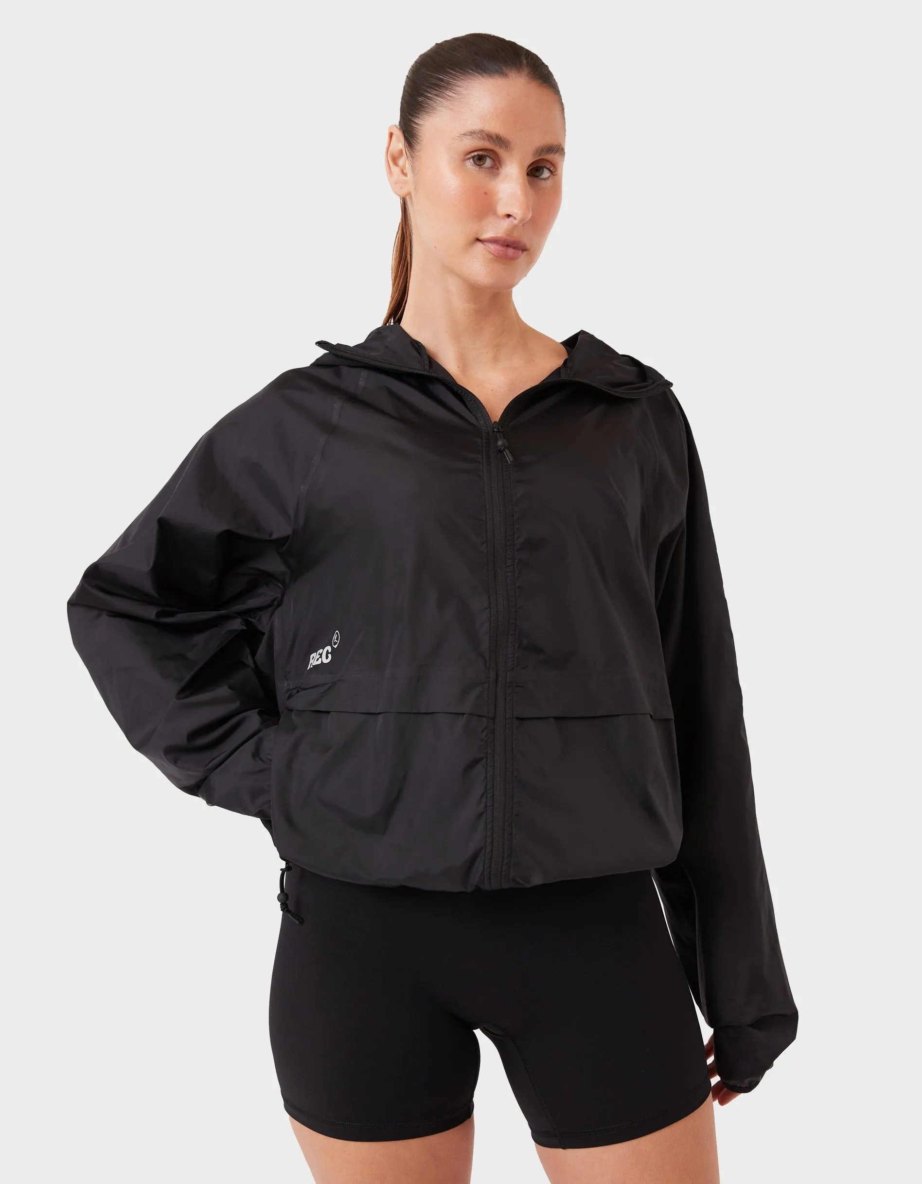 Rec Gen - Exo-Shell Hood Jacket Black