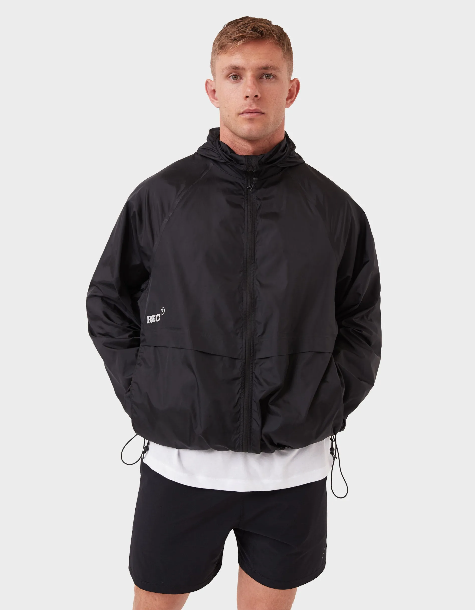 Rec Gen - Exo-Shell Hood Jacket Black