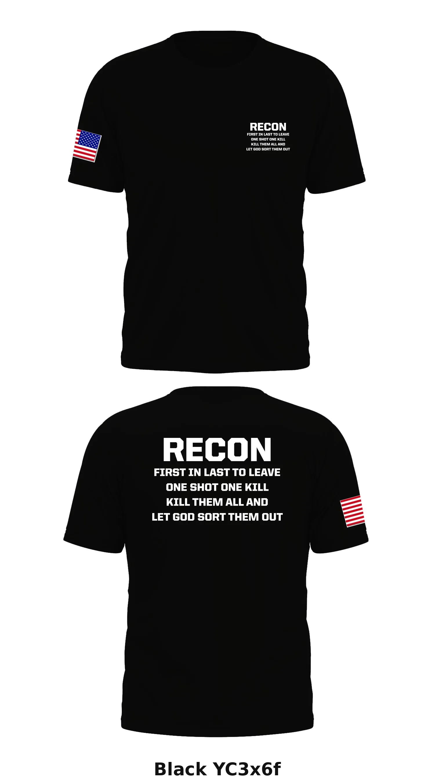 RECON Store 1 Core Men's SS Performance Tee - YC3x6f