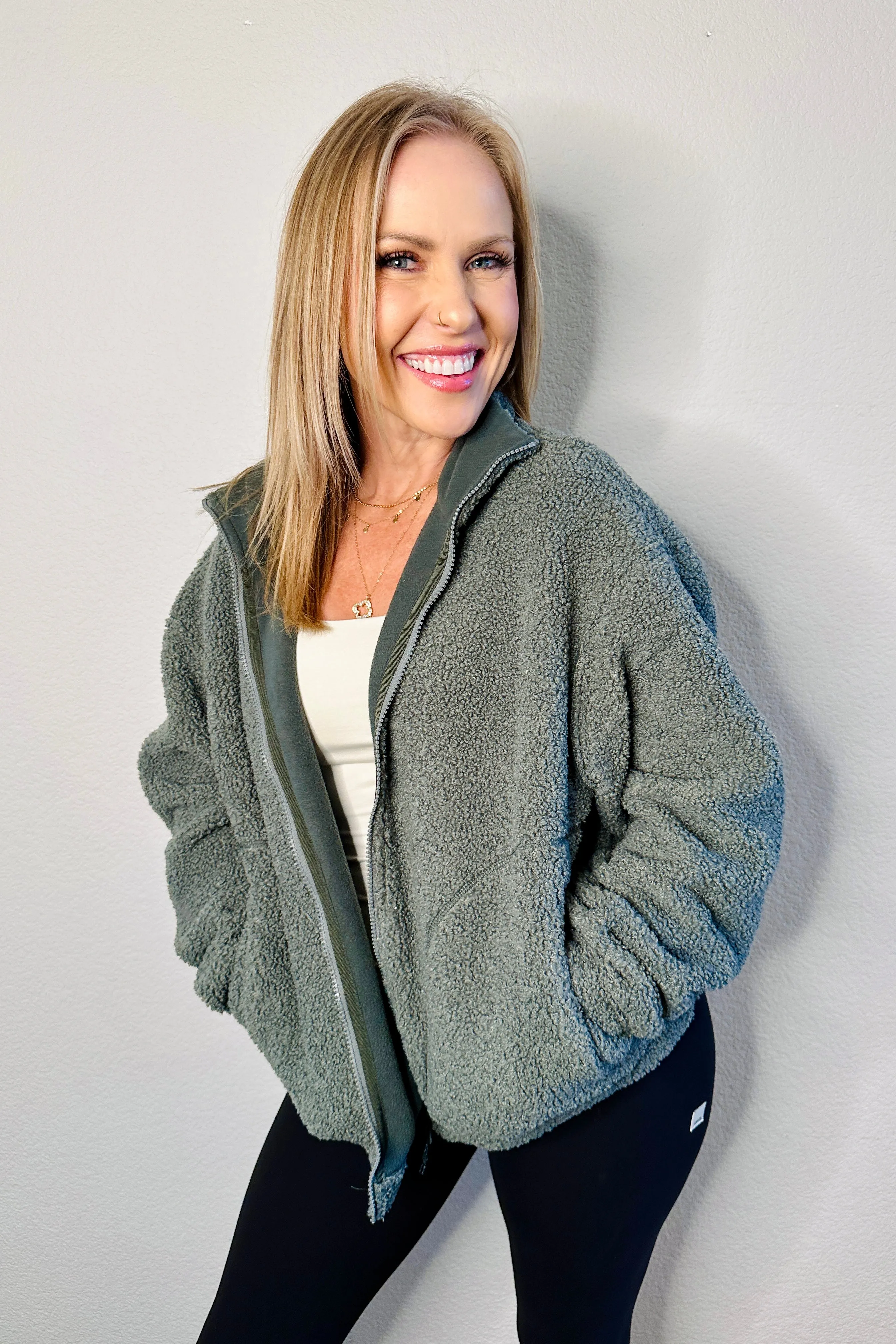 Recycled Reversible Full Zip
