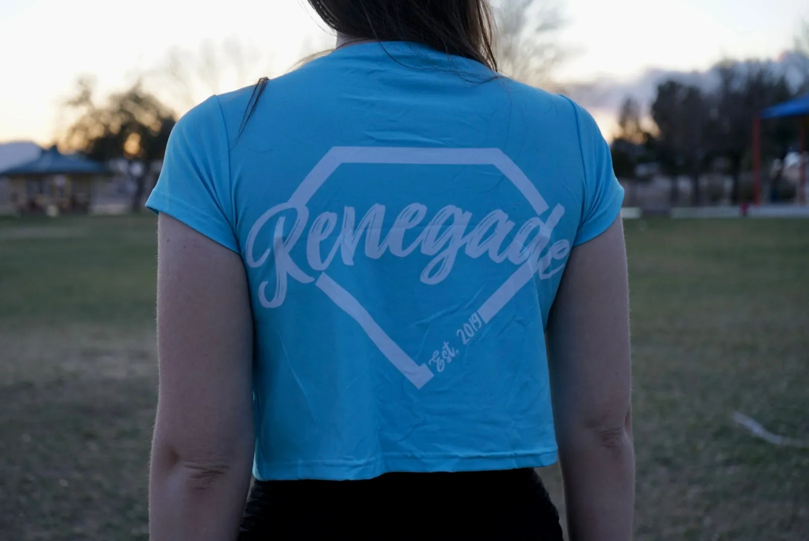 Renegade Crop Top - Teal