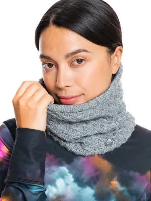 Roxy Womens Blizzard Neck Warmer - Heather Grey