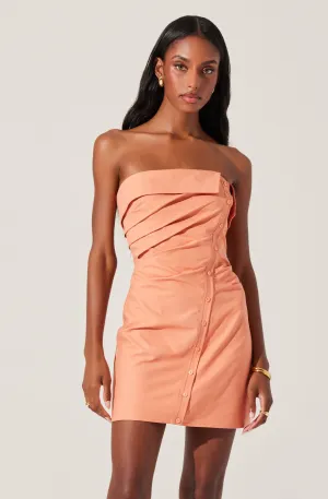 Sabriya Strapless Mini Dress