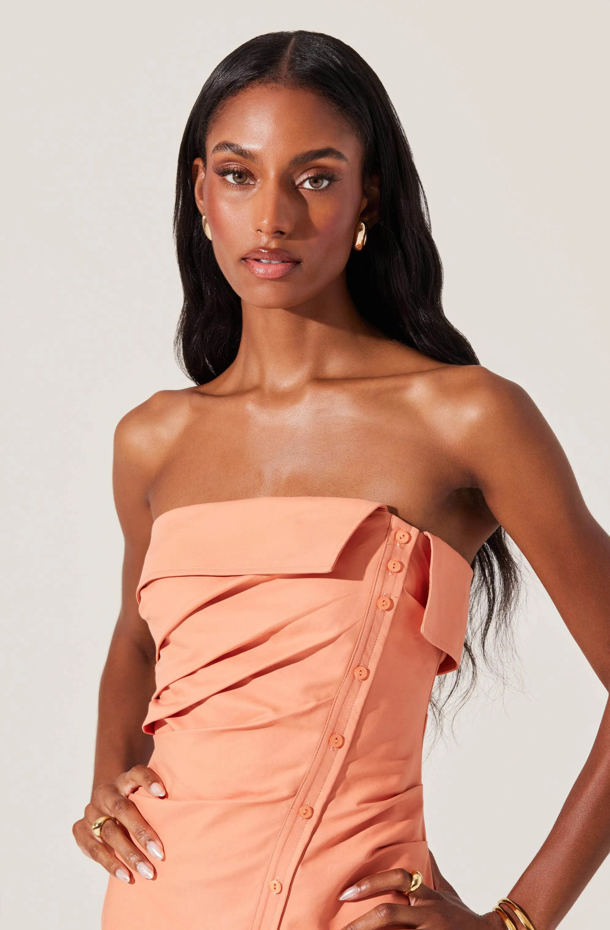 Sabriya Strapless Mini Dress